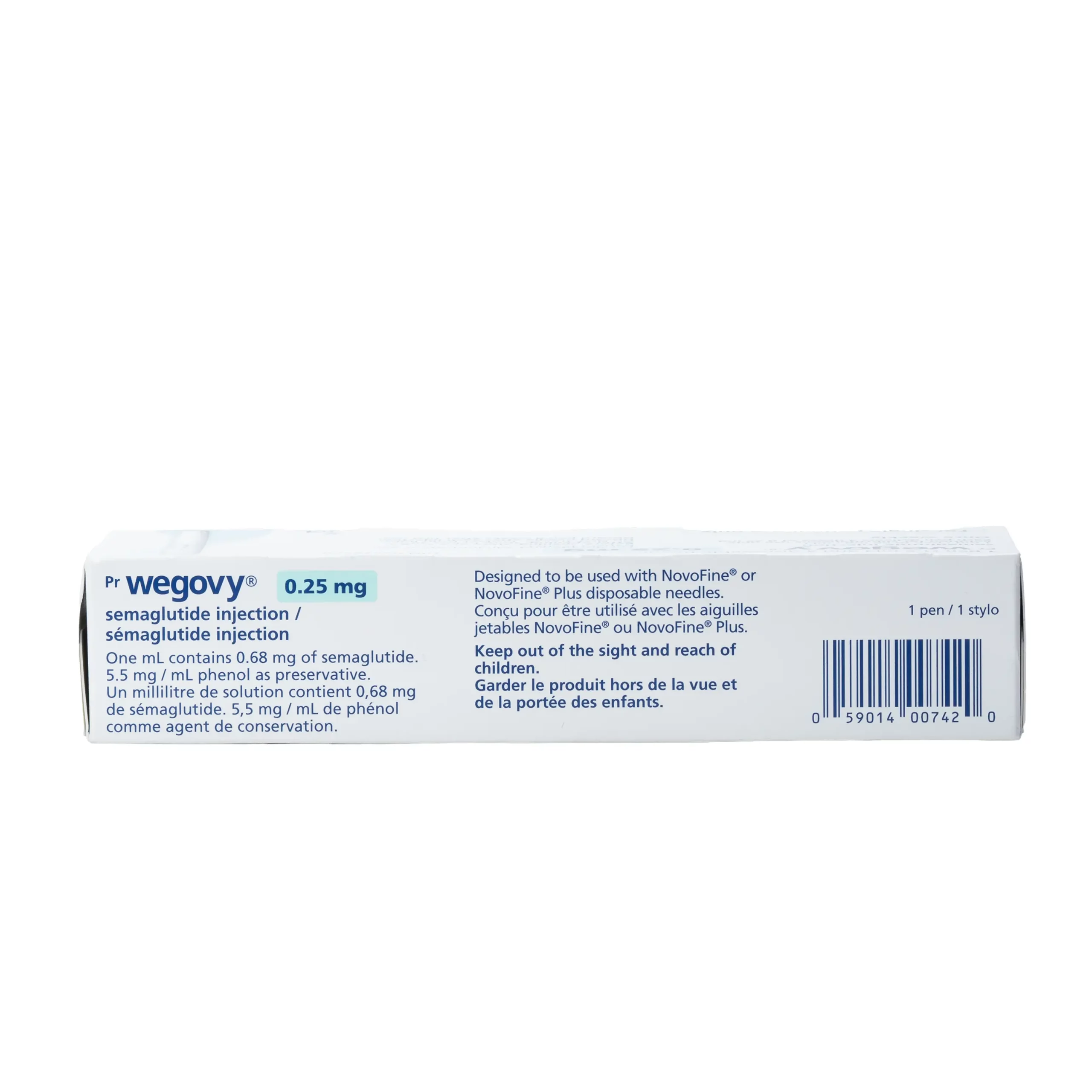 wegovy 0.25-5